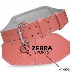 Leather Weight Lifting Belt